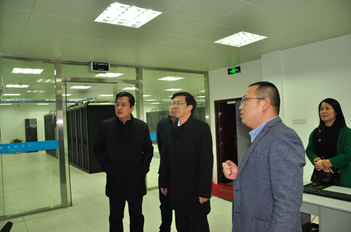 宁波市科技局局长黄志明一行莅临荣耀体育网页版-荣耀体育(中国)官方调研