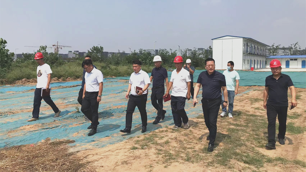 集团总裁柯建东莅临郑州荣耀体育网页版-荣耀体育(中国)官方视察工作