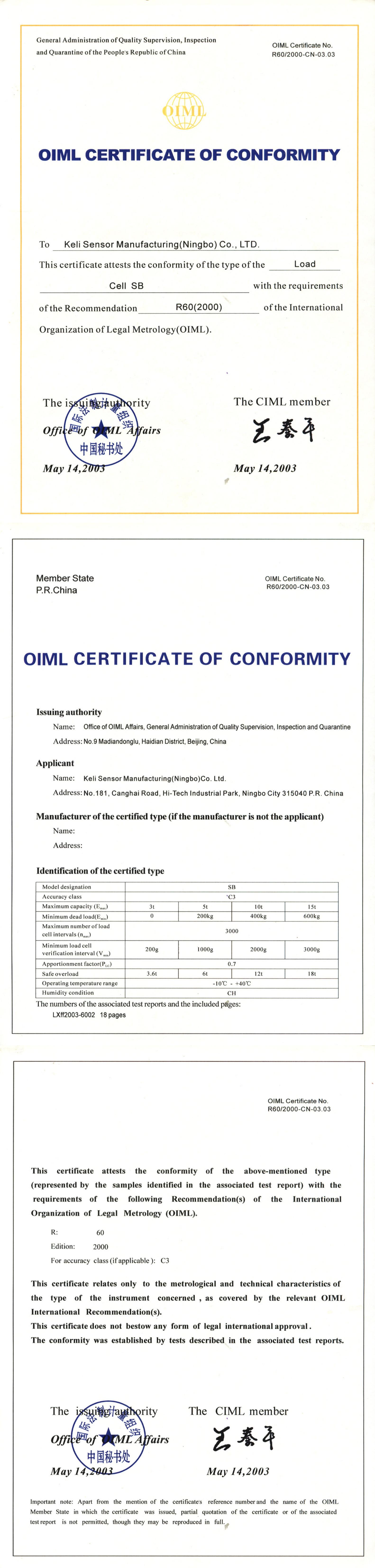 OIML-SB