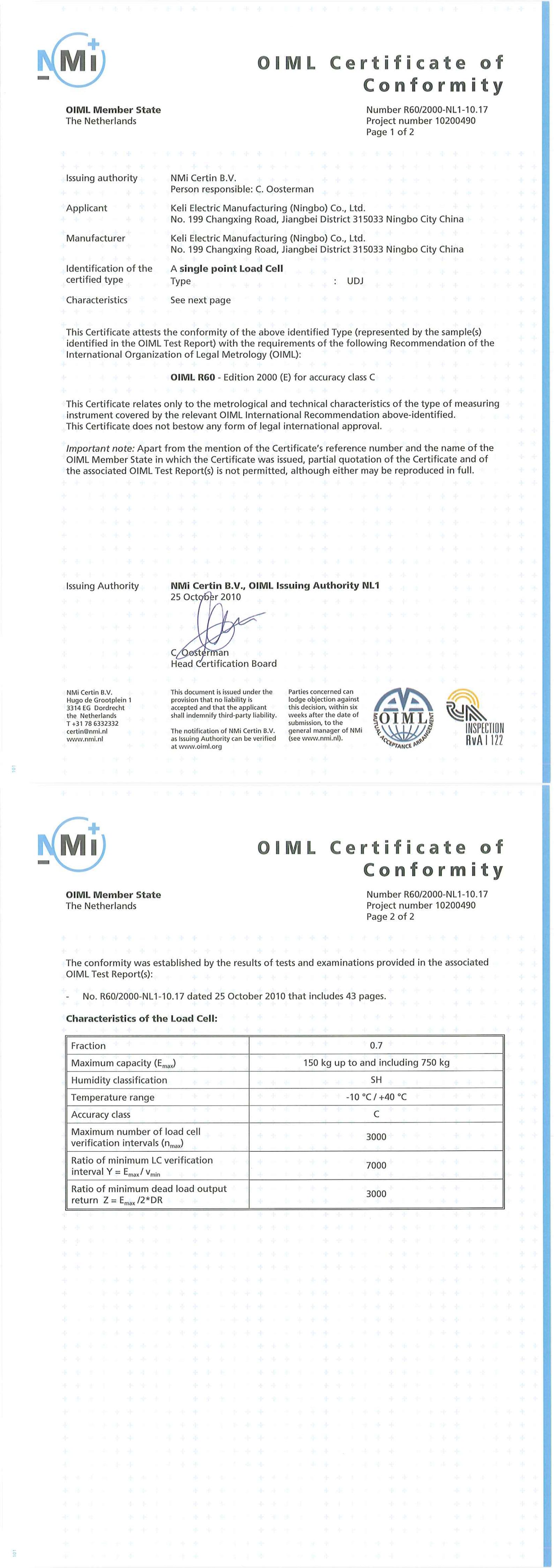 OIML-UDJ